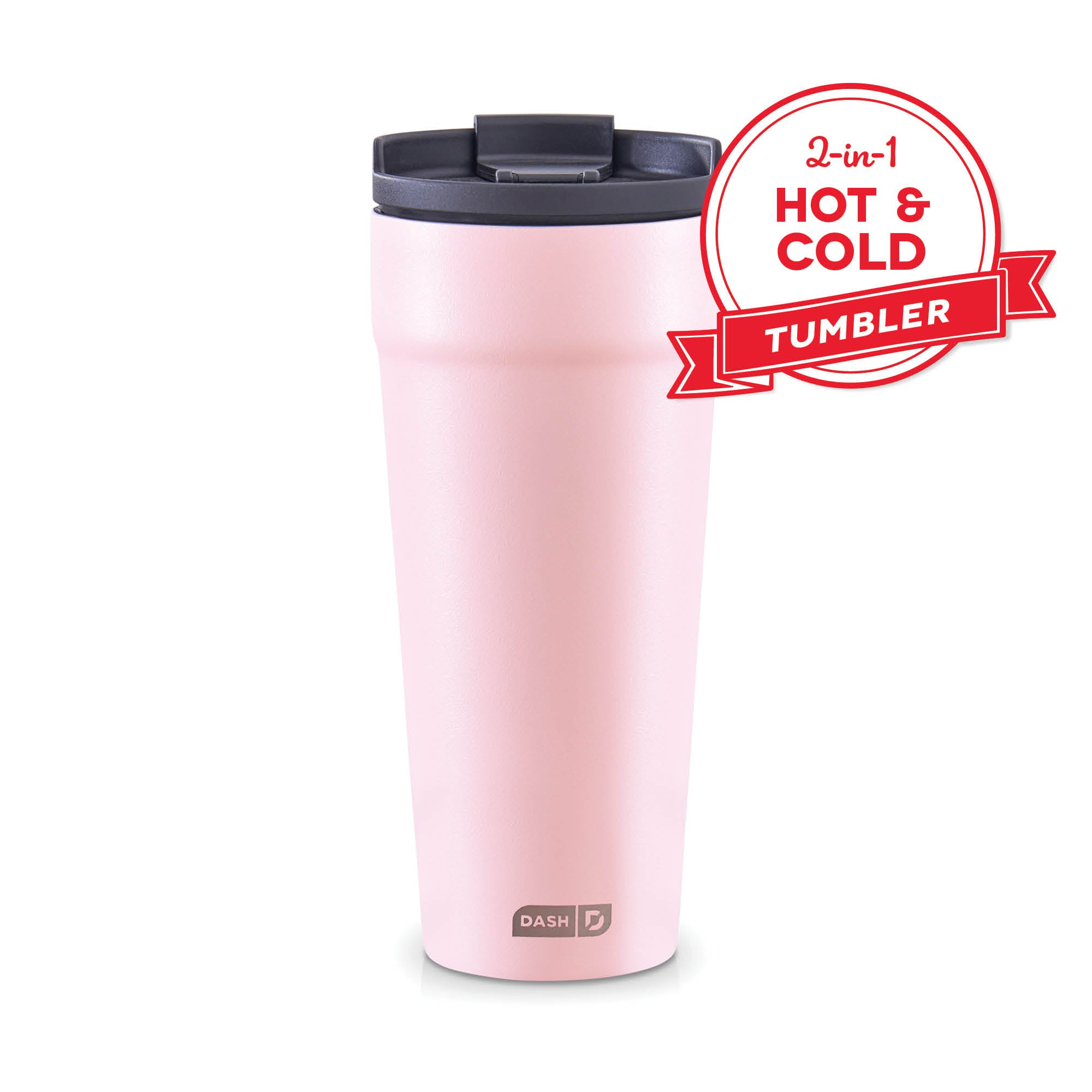 2-in-1 Spill-Proof Insulated Tumbler