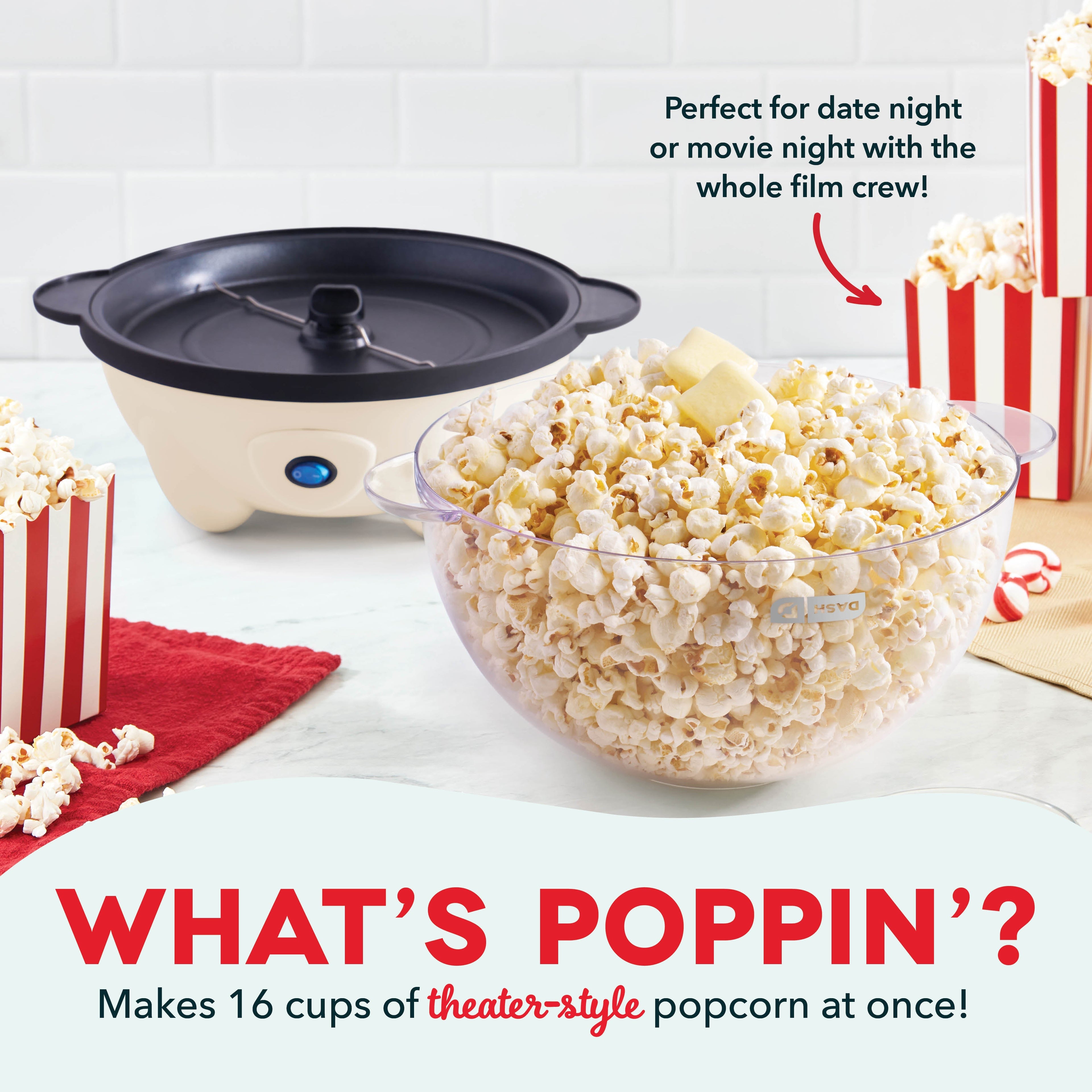 4.5qt Stirring Popcorn Maker