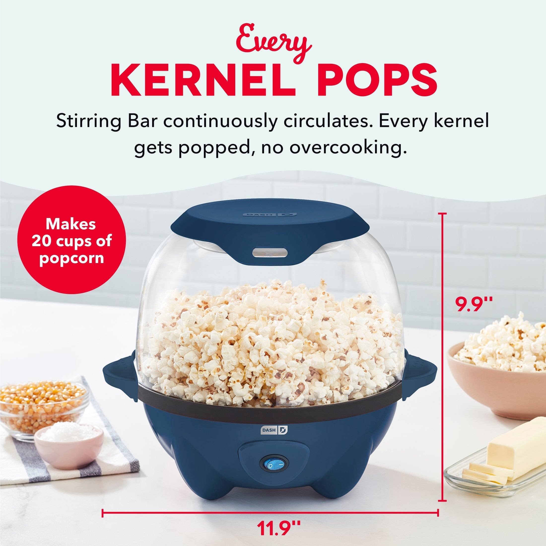 5QT SmartStore® Stirring Popcorn Maker