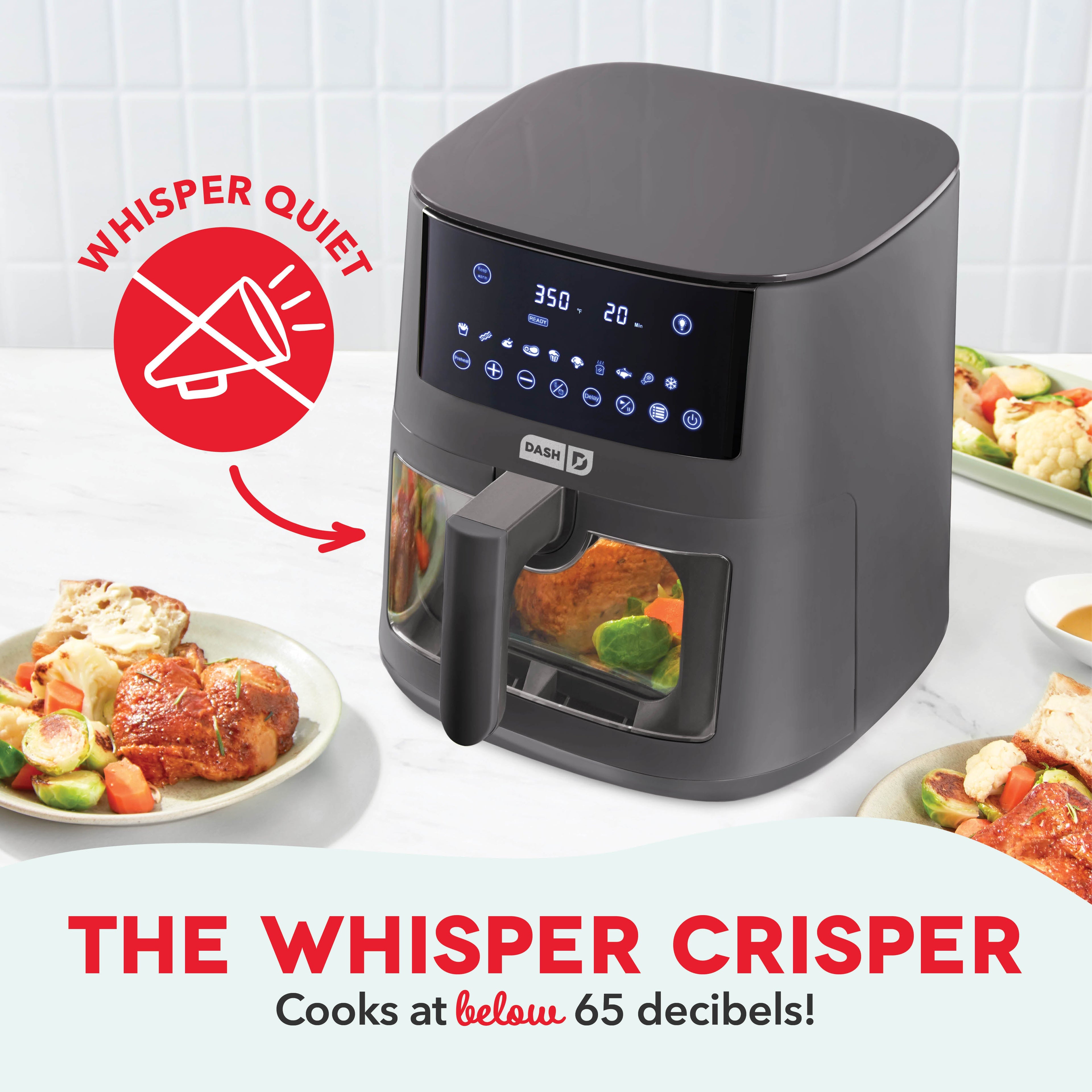 7qt Clear View Digital Air Fryer
