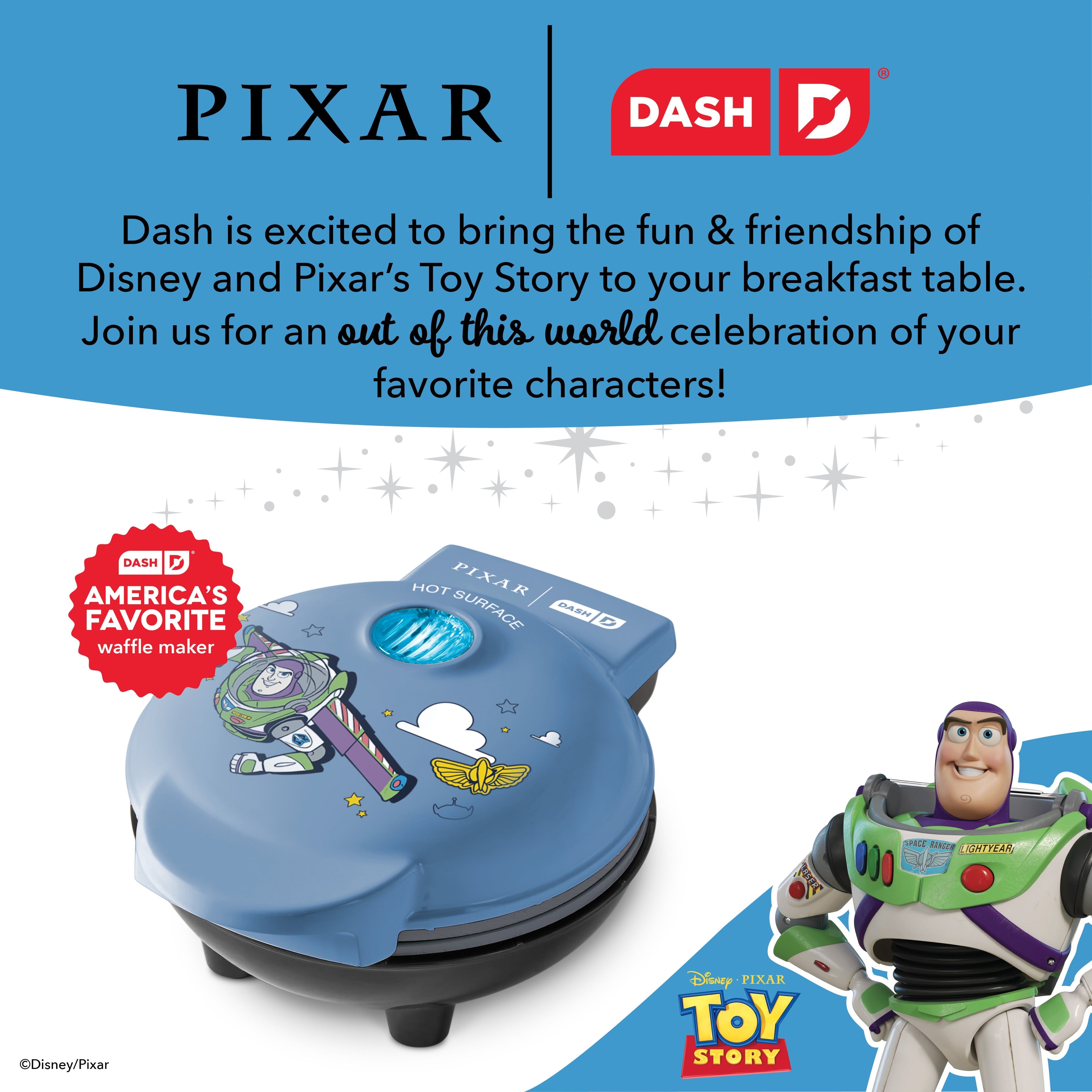 Buzz Lightyear Mini Waffle Maker