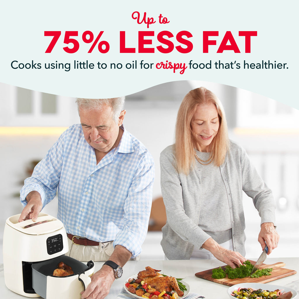 Ceramic Nonstick Tasti-Crisp Digital Air Fryer 2.6 Qt.