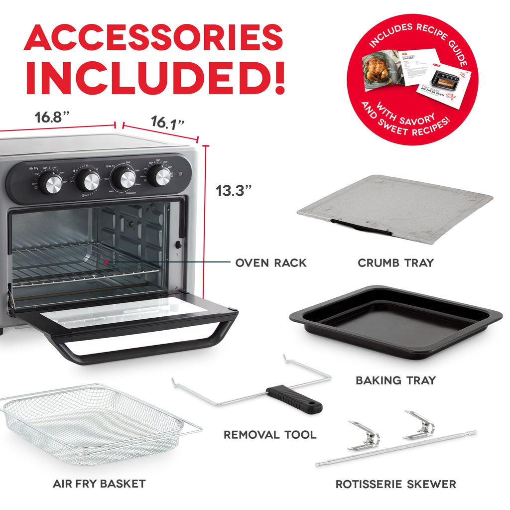 Chef Series Air Fryer Oven With Rotisserie 23L