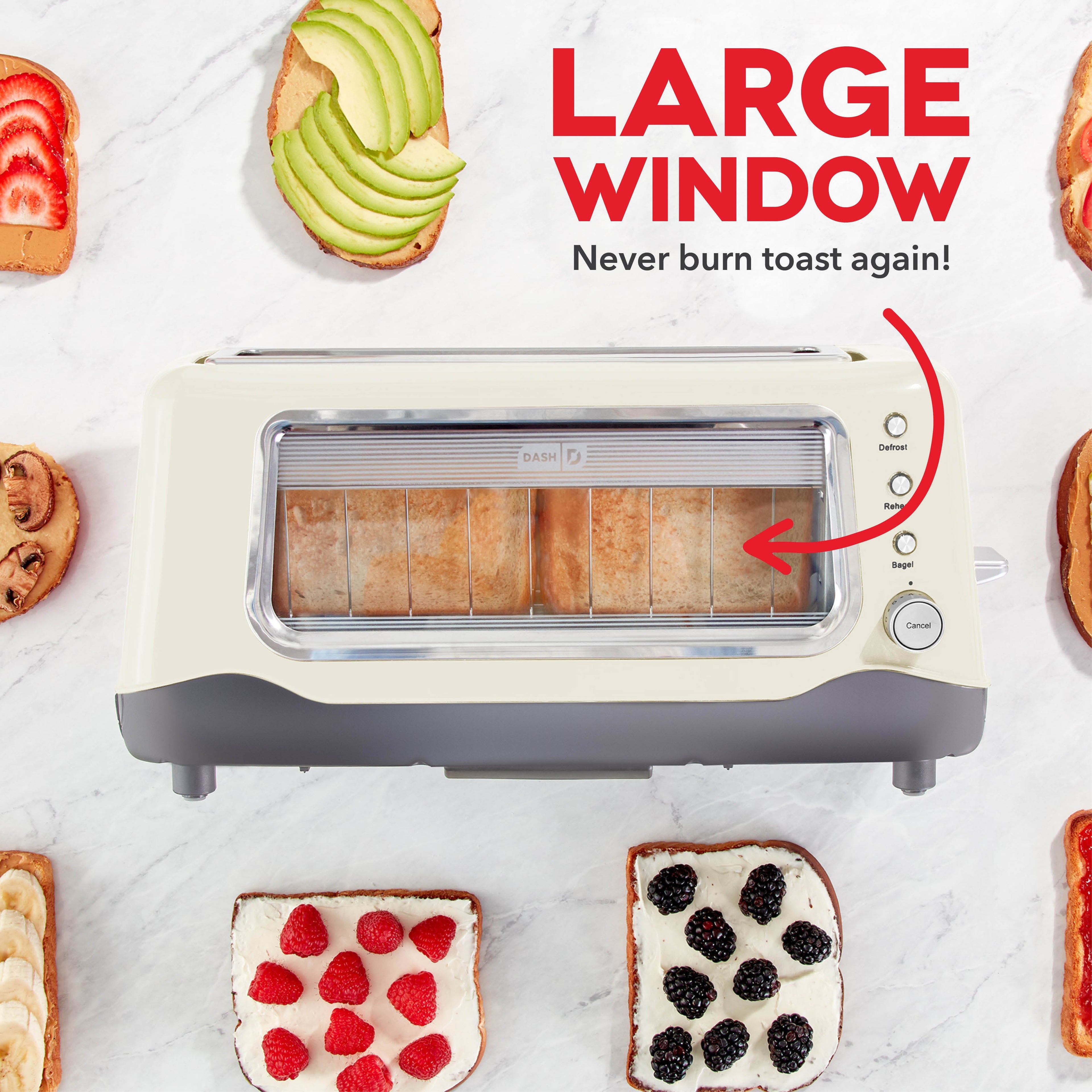 Clear View Toaster