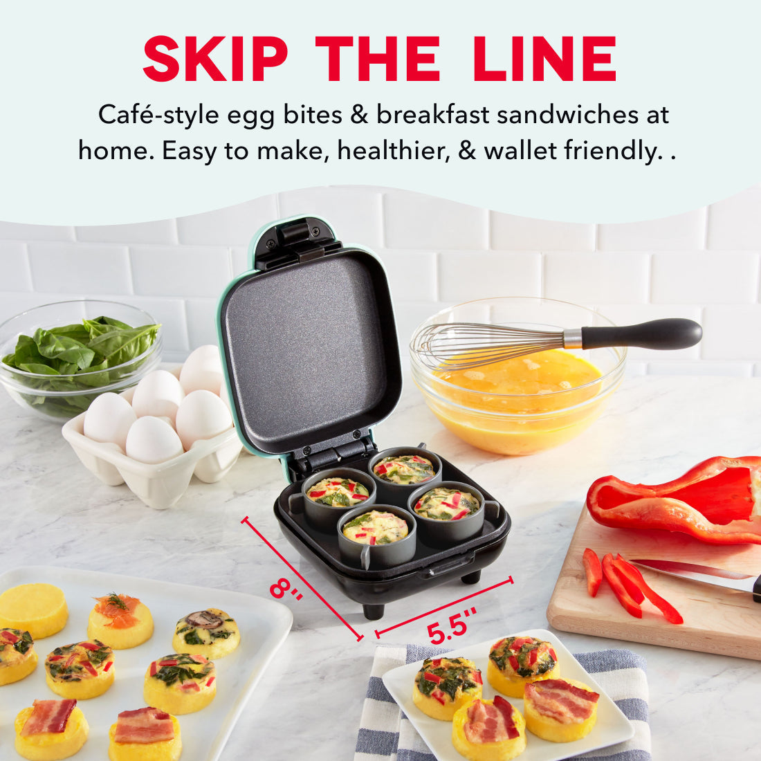 Deluxe Egg Bite Maker