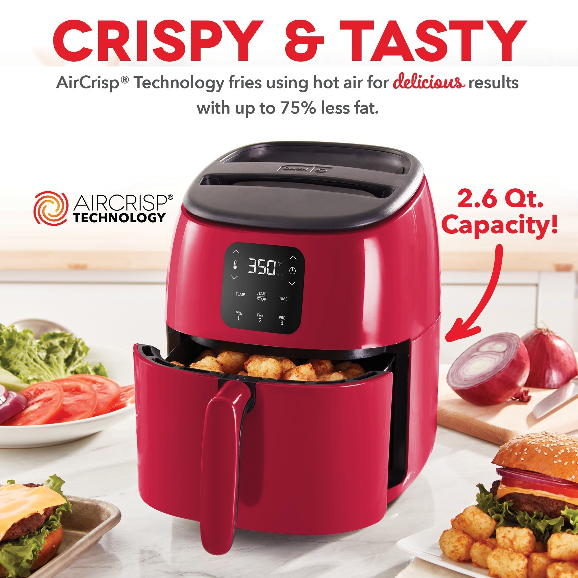 Digital Tasti-Crisp™ Air Fryer 2.6QT