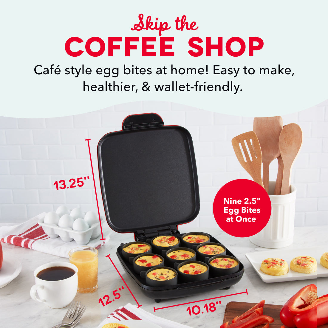 Family Size Egg Bite Maker