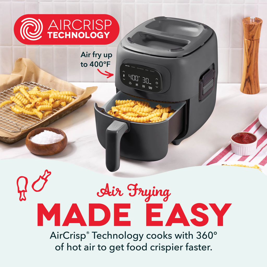 Flip & Fry™ Digital 2-in-1 Grill + Air Fryer