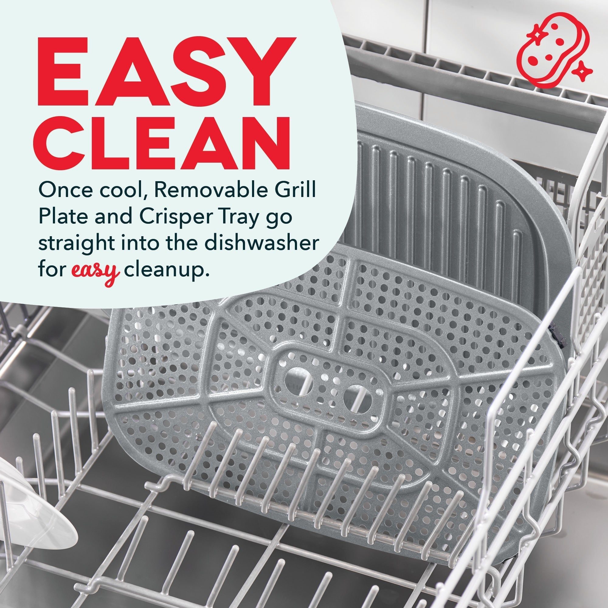 Flip & Fry™ Digital 2-in-1 Grill + Air Fryer