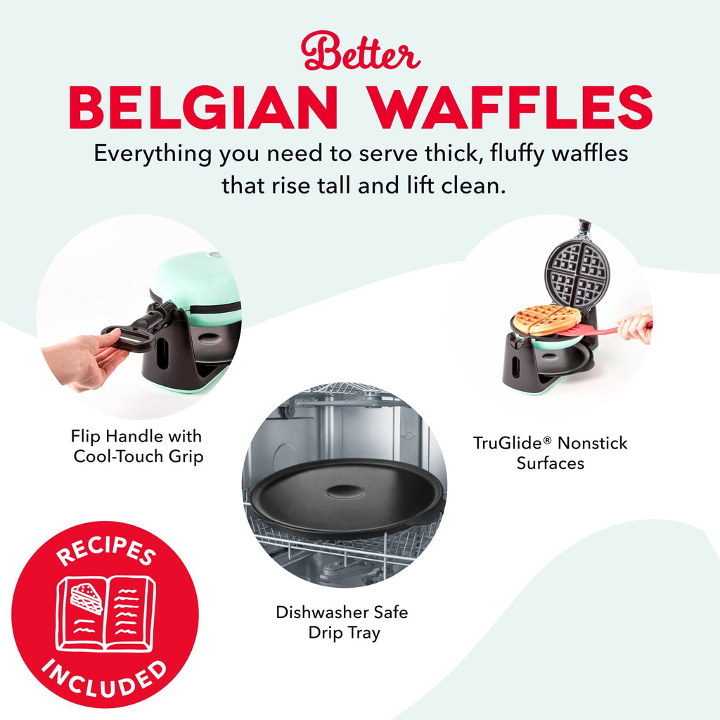 Flip Belgian Waffle Maker