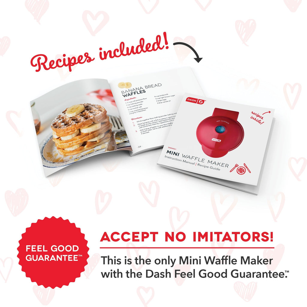 Heart Mini Waffle Maker