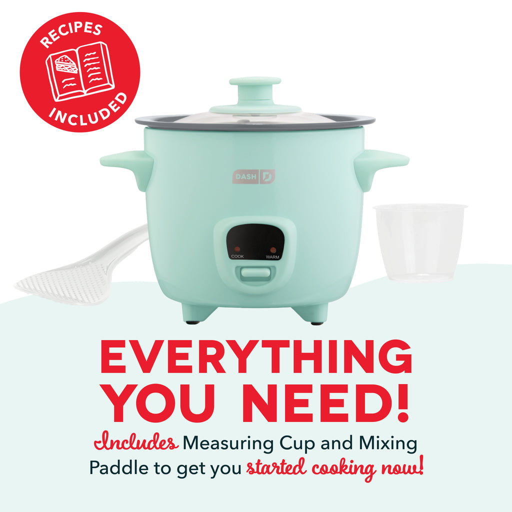 Mini Rice Cooker with Keep Warm