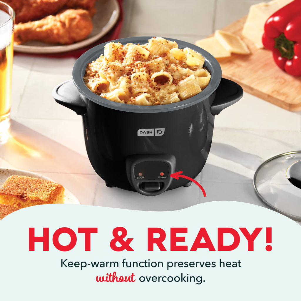 Mini Rice Cooker with Keep Warm