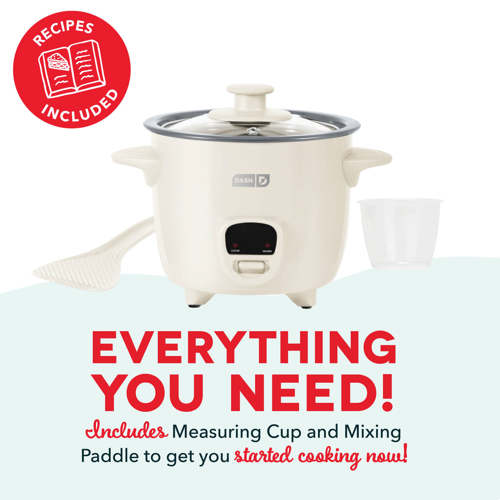 Mini Rice Cooker with Keep Warm