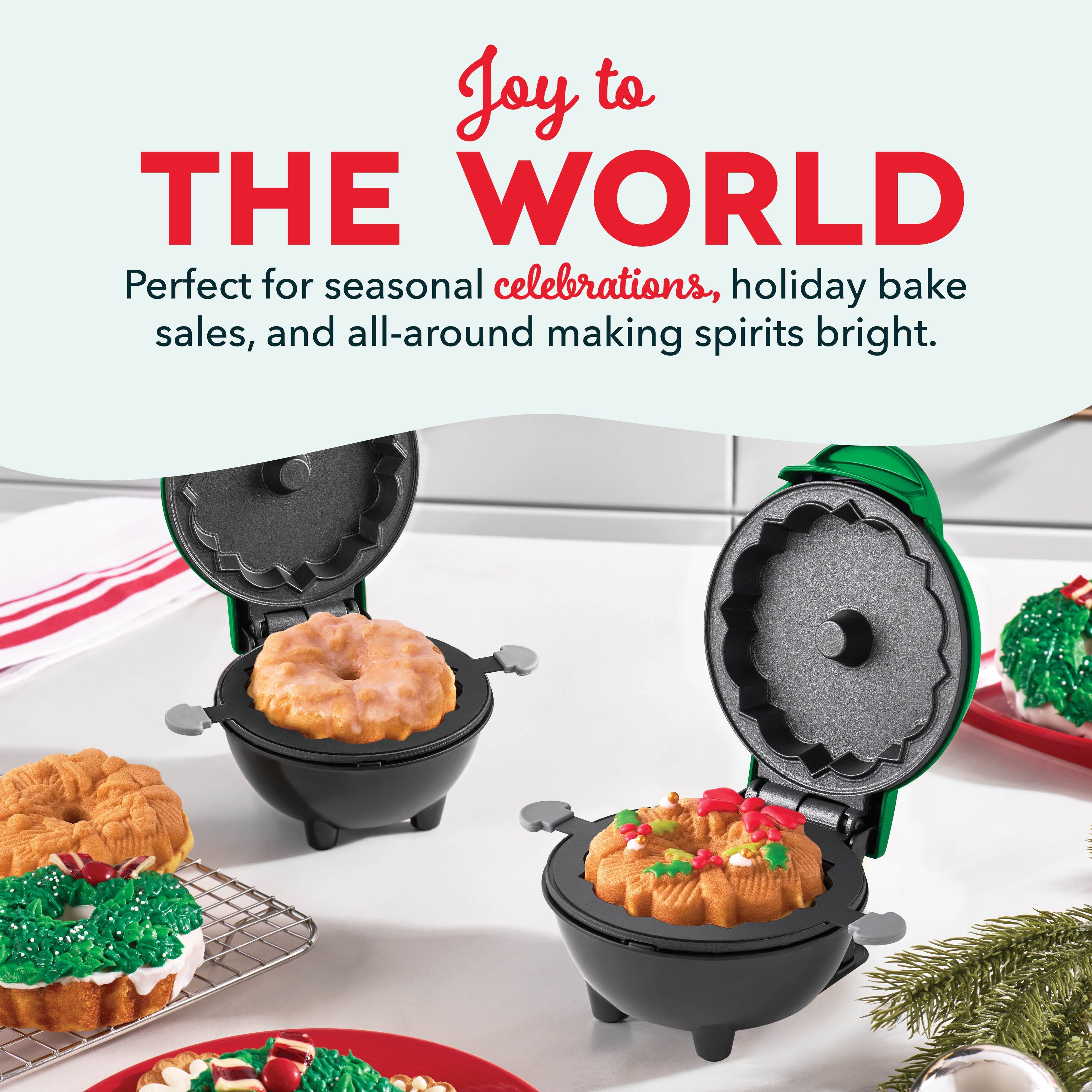 Mini Wreath Bundt Maker