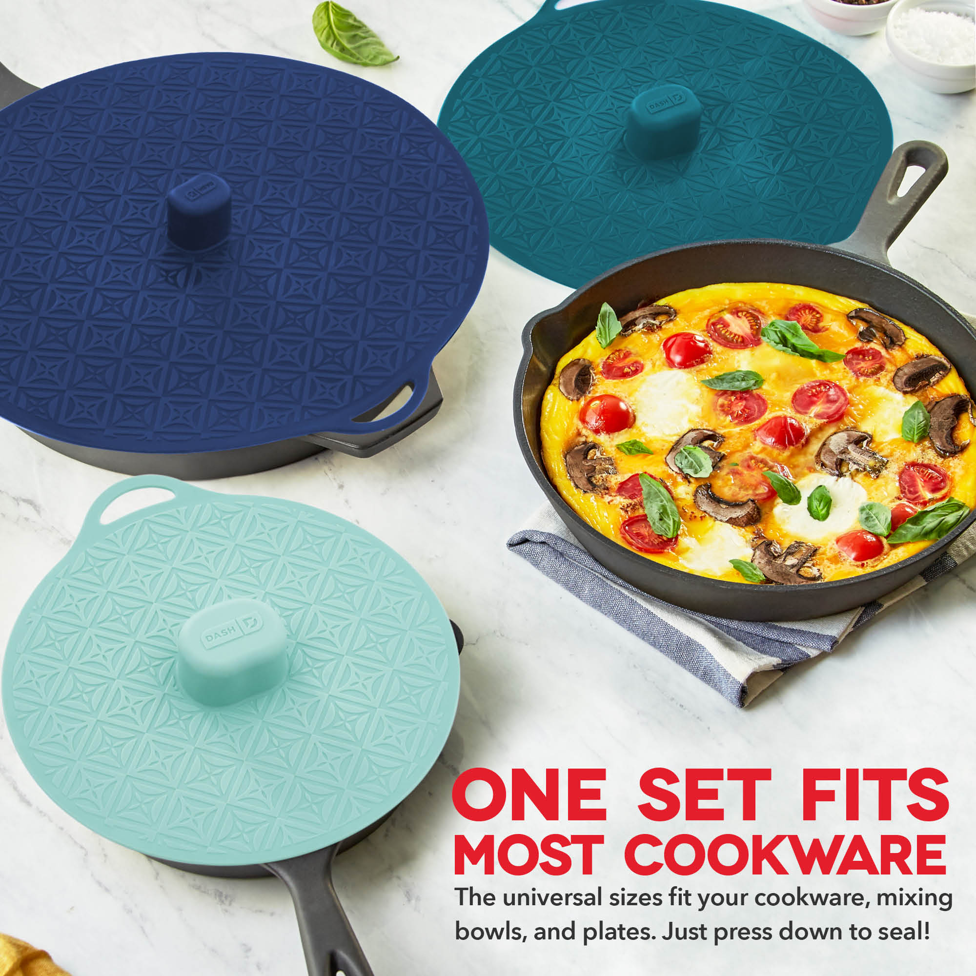 Multi-Function Silicone Lids