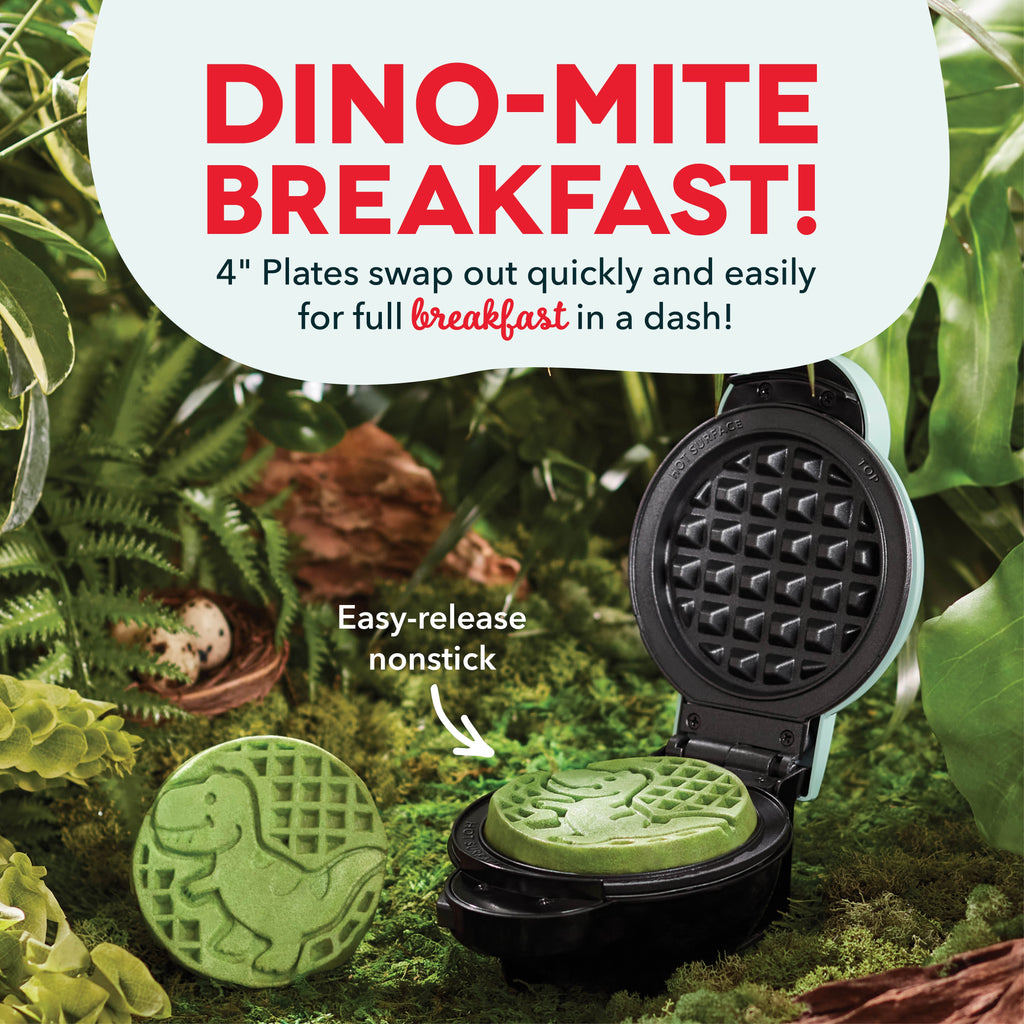 MultiMaker® Mini System with Removable Plates: Waffle & Griddle