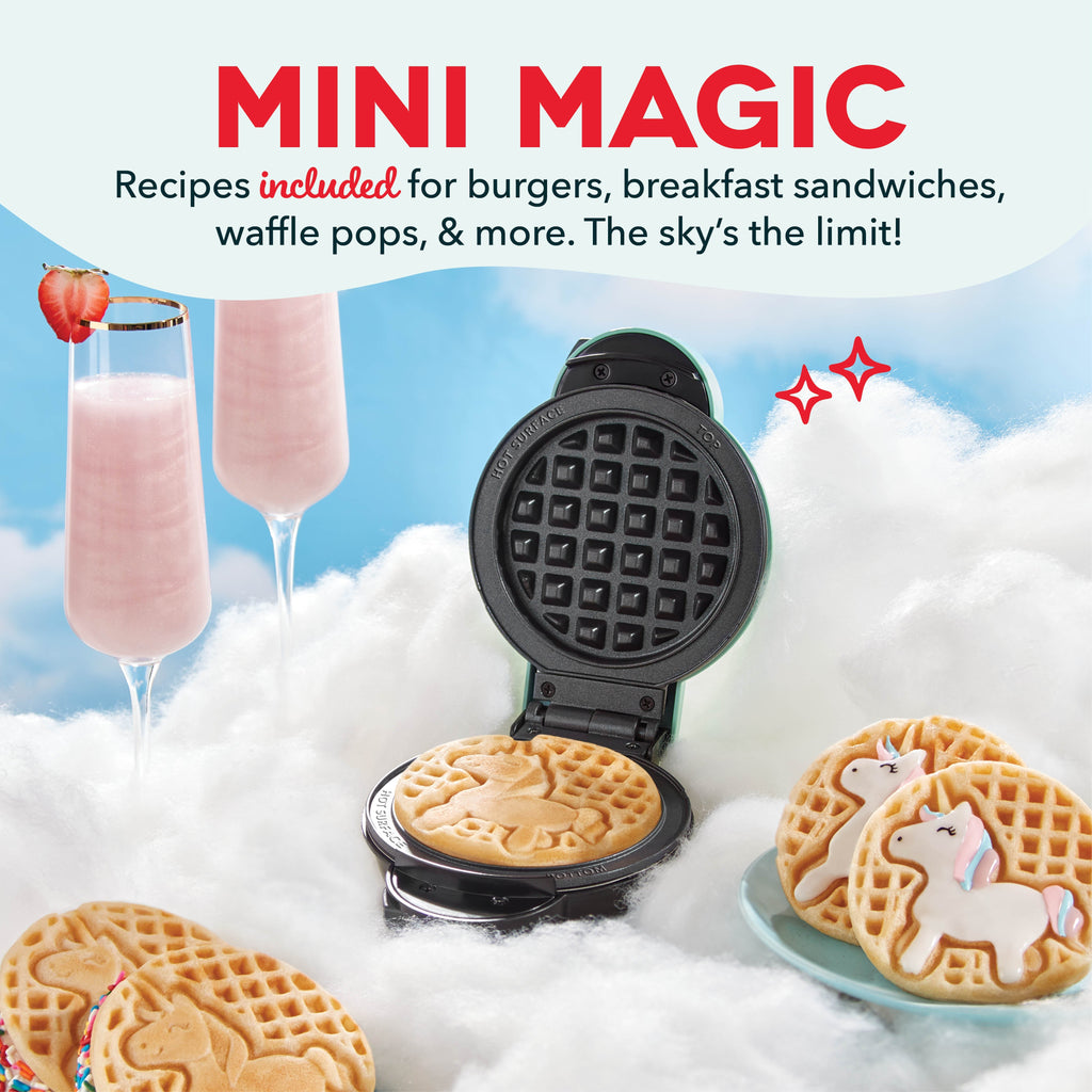 MultiMaker® Mini System with Removable Plates: Waffle & Griddle