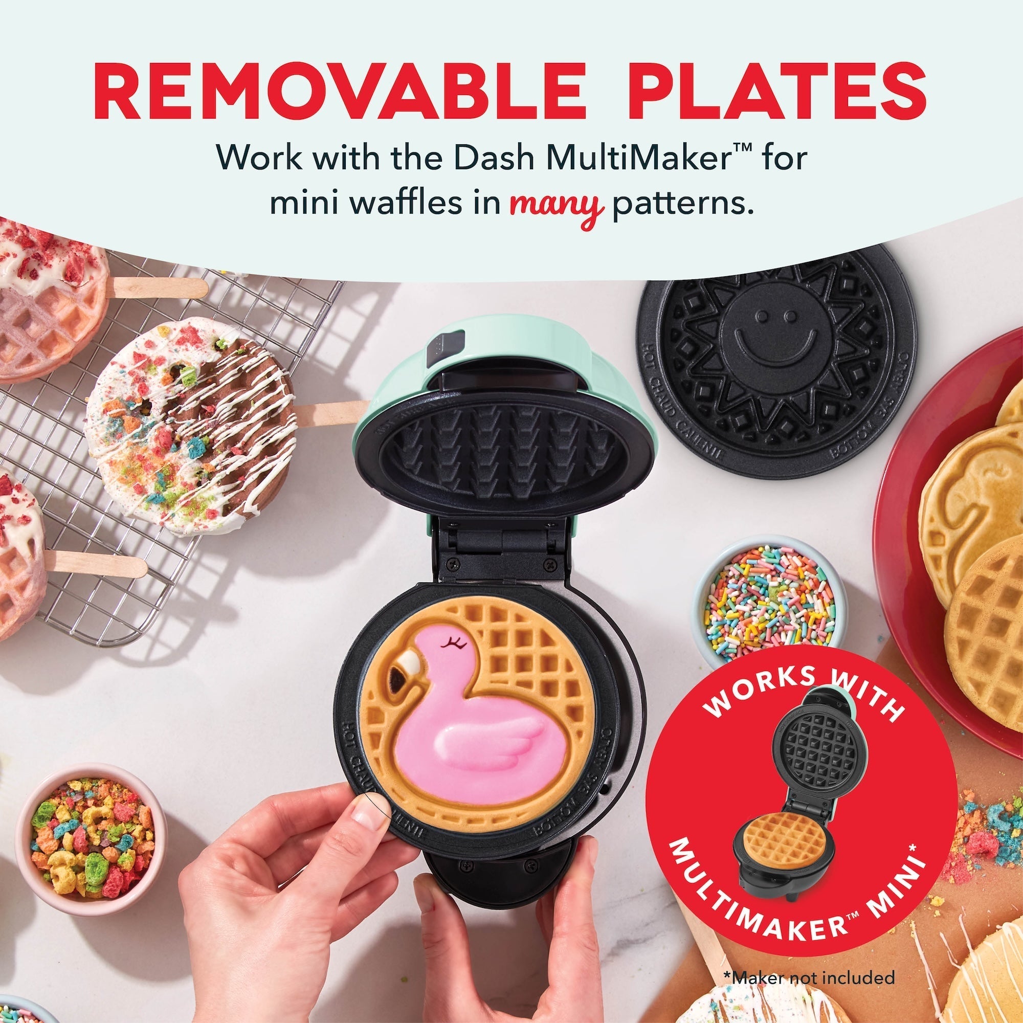MultiMaker® Mini System: Removable Plate Sets