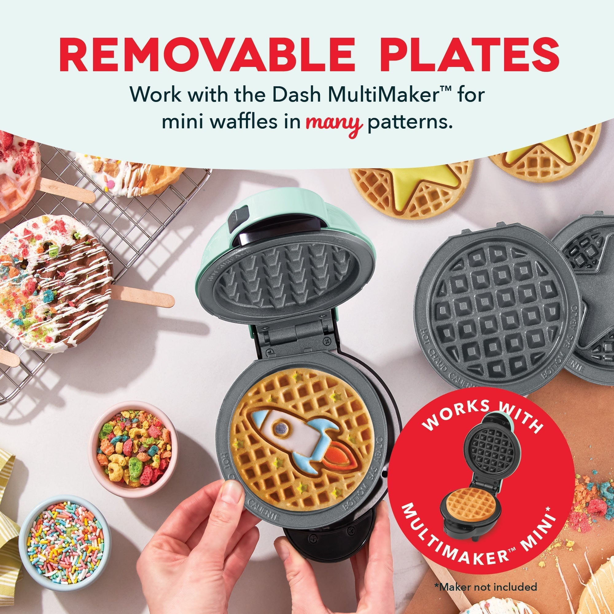 MultiMaker® Mini System: Removable Plate Sets