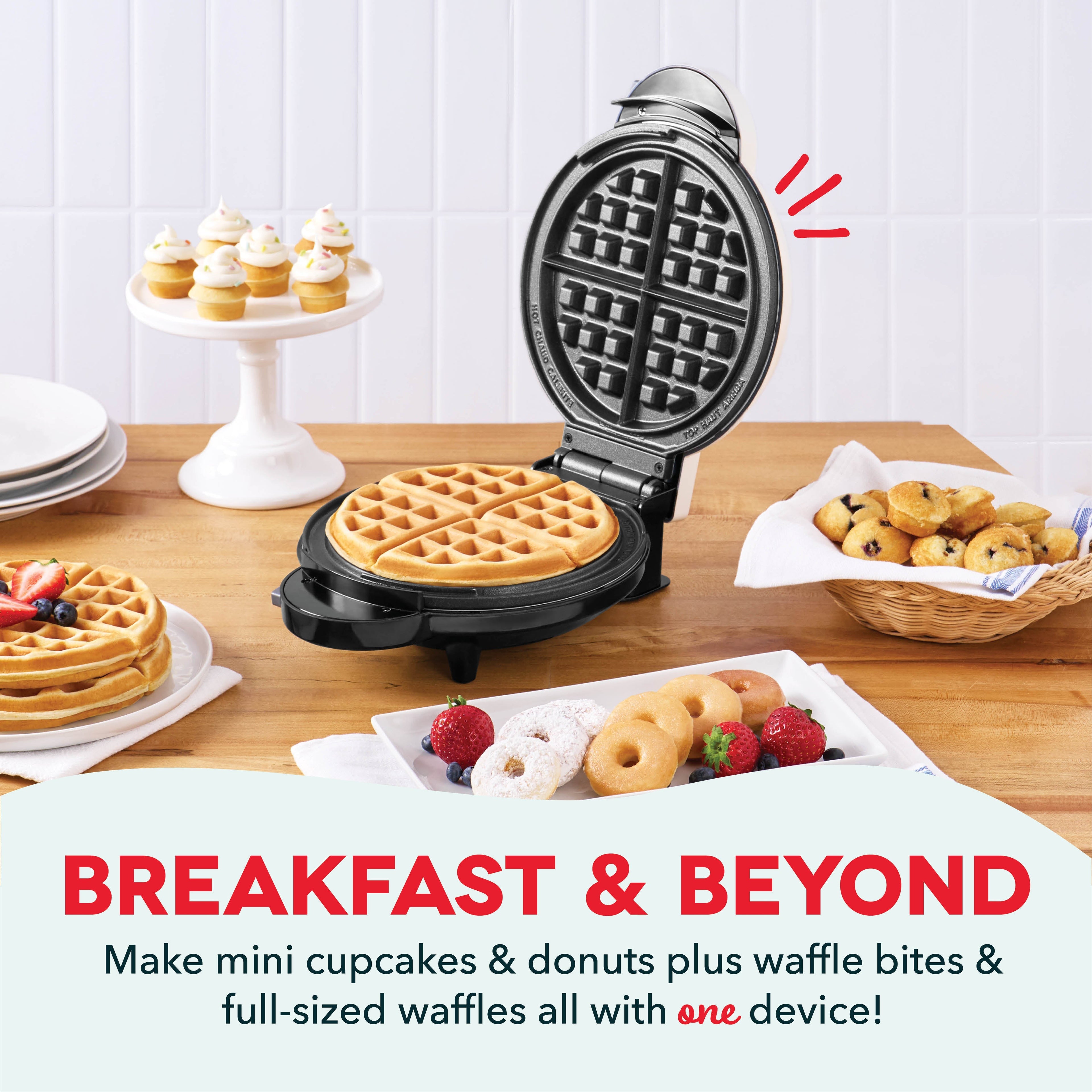 MultiMaker® Treat Maker 2pc Plate Pack Waffle