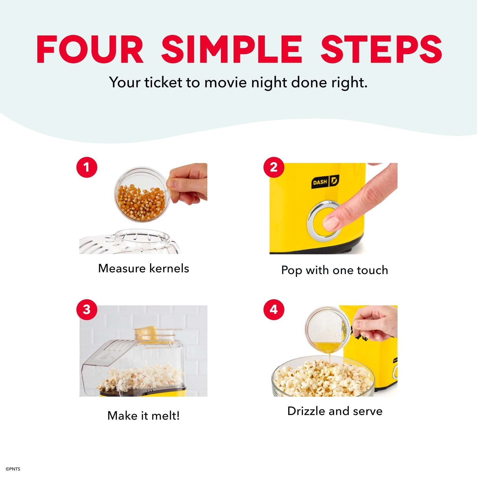 Peanuts® Fresh Pop Popcorn Maker