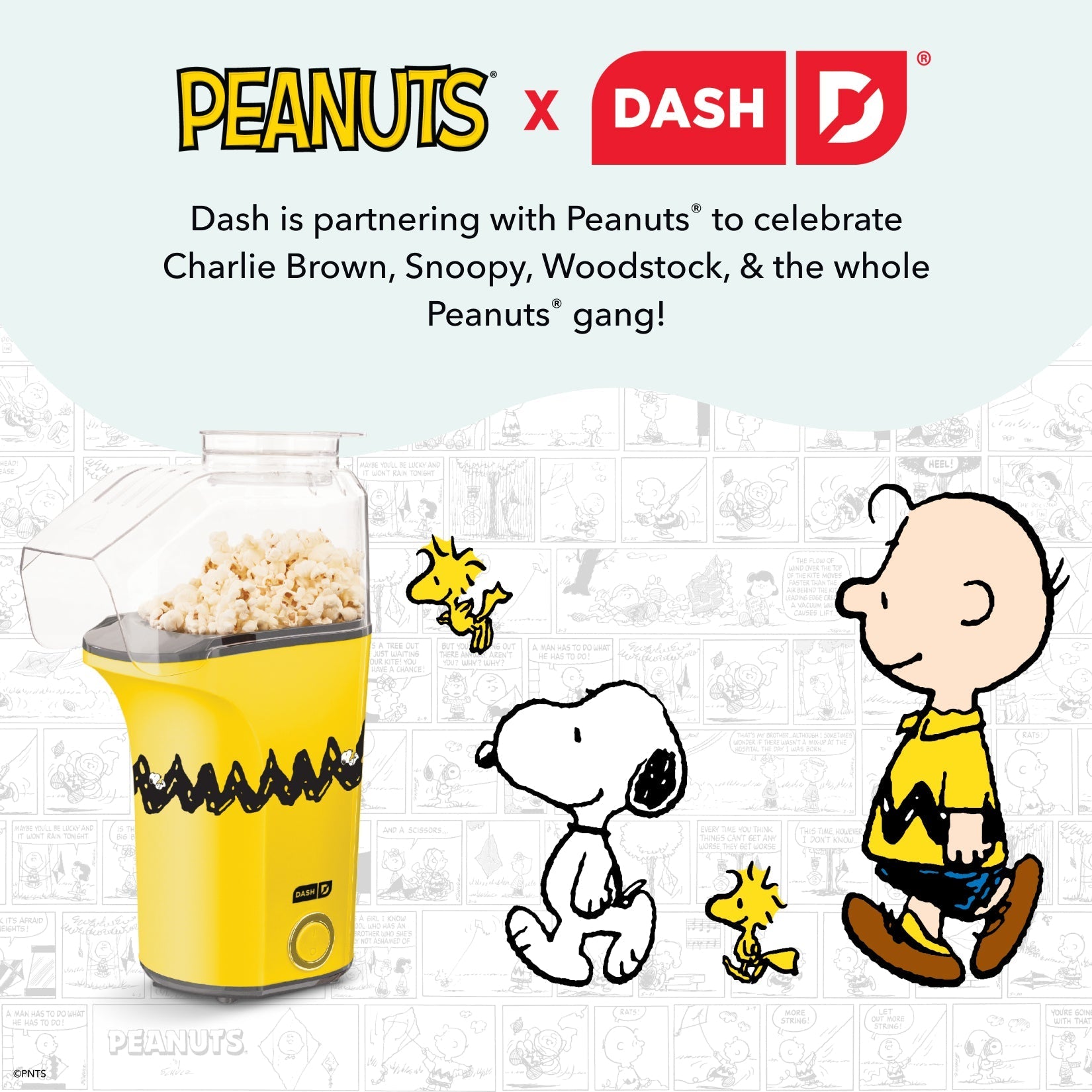 Peanuts® Fresh Pop Popcorn Maker