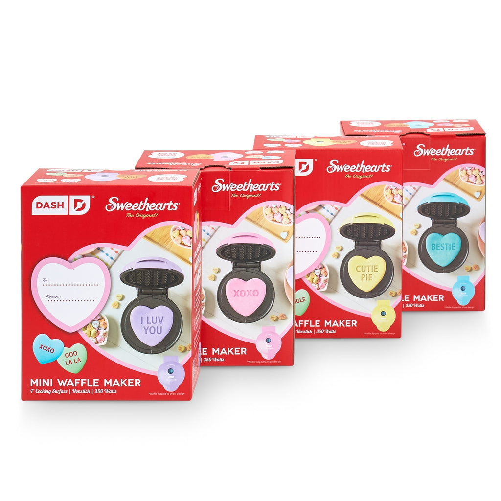 Dash x Sweethearts® Mini Waffle Maker